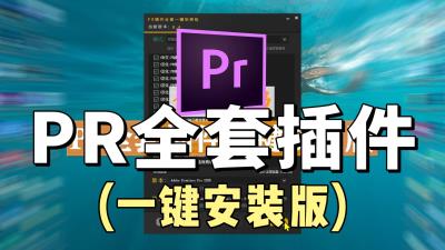 PR剪辑必备！2026超全插件包免费领，16000+预设一键安装，效果转场全搞定-大白白资源库