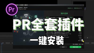 2026年自媒体人必备！超16000款PR插件一键装，预设转场字幕全搞定-大白白资源库