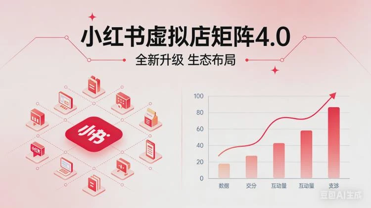 <小红书虚拟店矩阵4.0>:狂蜂会揭秘小红书虚拟店铺运营新策略-大白白资源库