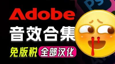 <Adobe与达芬奇10000+高品质免版税音效库>已汉化离线打包，轻松获取丰富音效-大白白资源库