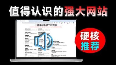 <2100+款免费可商用音效素材>网站推荐，附整站内容网盘打包资源整合-大白白资源库