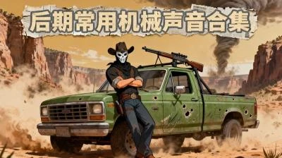 <金属机械摄影快门音效>100+常用无损音效素材,助力后期视频质感显著提升-大白白资源库