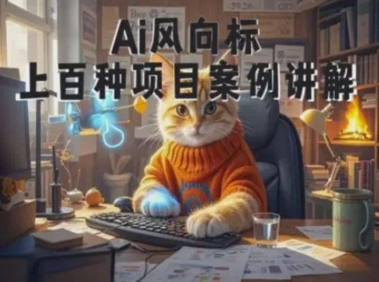 <AI视频商业应用与100种项目案例玩法> 0基础小白到大神的教学指南（26年4月更新）-大白白资源库